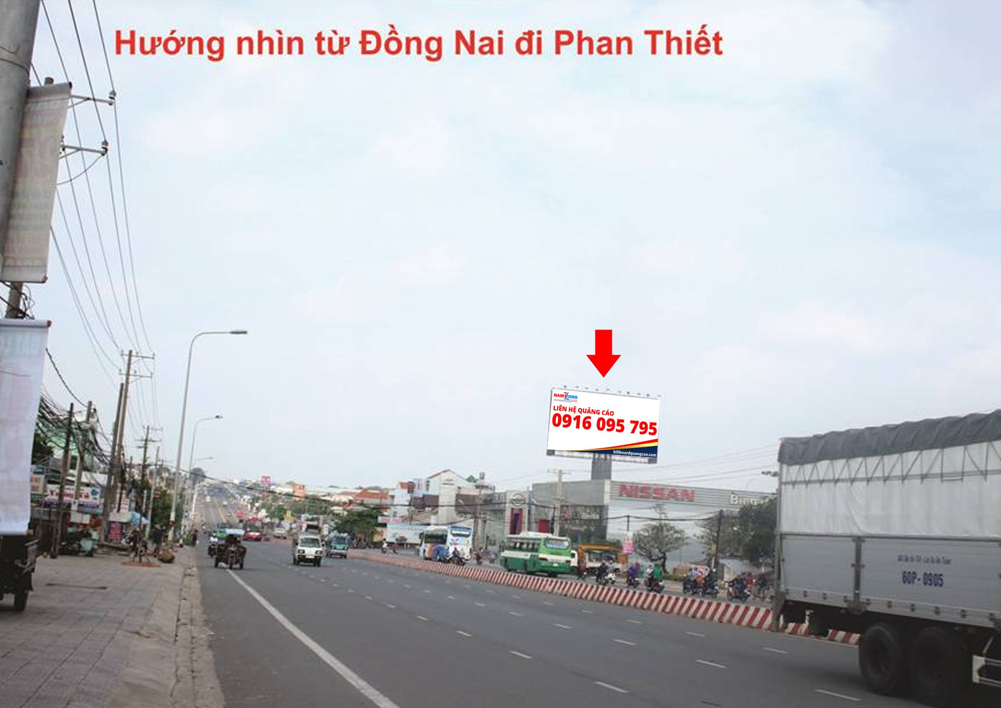 Hướng Nhìn Từ Đồng Nai Sang Phan Thiết ( QL1A)
