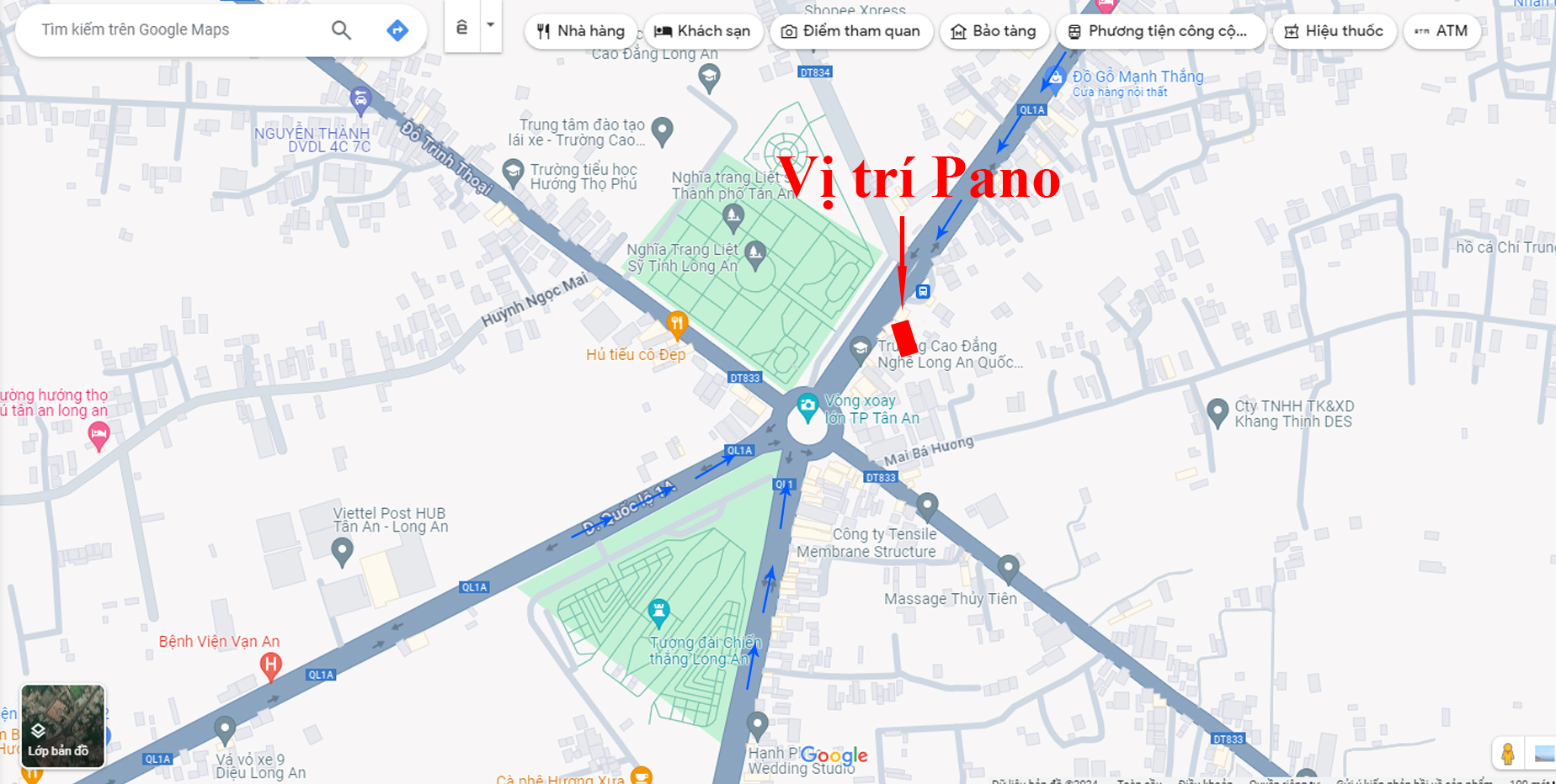 Vòng Xoay Công Viên Tượng Đài Long An - LA-3070